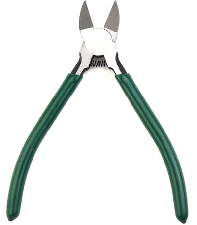YIKUBO Wire Cutters,160mm Ultra-Thin Double-Blades Nippers, Lightweight Flush Cutters Side Cutters Cutting Pliers for for Cable tie Crafting Jewelry Making Model Floral Wire DIY