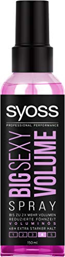 syoss secador de spray Big Sexy Volume, 6 pack (6 x 150 ml)