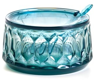 Kartell 1583 Jellies Family Sucrier Bleu 10 x 6 x 11 cm