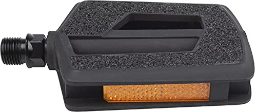 M-Wave Unisex-Adult Steady Flat AL Fahrradpedal, Schwarz, Trittfläche: 86 x 96mm, 3XL
