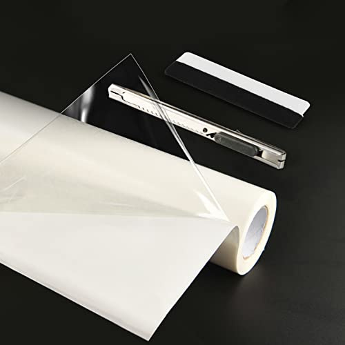 Art3d 12in.X 360in. Double-Sided Tape Sheet for Crafts, Arts, DIY Projects, Reinforcing Sticky Adhesive for Peel and Stick Tiles, Damage-Free, Residue-Free