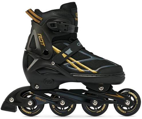 Inline-skridskor Inlines croxer radiant justerbar (42–45 (27,5–29,5 cm), guld)