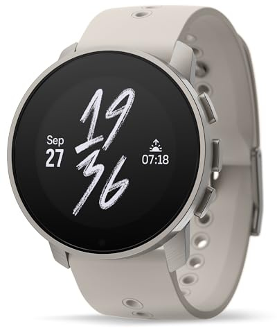 SUUNTO 9 Peak Pro Montre Sport Homme Femme, 95+ Sports, Tracker d'Activités GPS, Smartwatch Soins de Santé 24/7, Cardiofréquencemètre, Altimètre, Baromètre, 21 Jours d'Autonomie