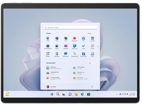 Microsoft Surface Pro 9 128 GB 33 cm (13) Intel® Core™ i5 8 GB Wi-Fi 6E (802.11ax) Windows 11 Pro Platinum