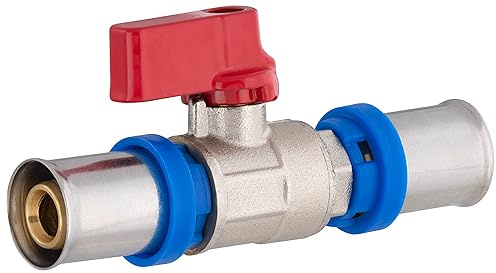 Válvula multicapa a prensar Ø16 | Conexión resistente y duradera | Ideal para fontanería y calefacción | Instalación rápida y segura | Ajuste preciso y fiable | QUICK PLOMBERIE