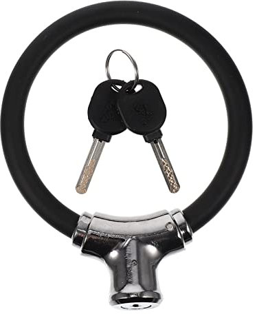 BELLIFFY Schnittfeste Kette Outdoor Fahrradschloss Professionelles Fahrradkettenschloss Fahrradschutzschloss Fahrradzubehör Fahrradsicherheitsschloss Motorradschloss Für