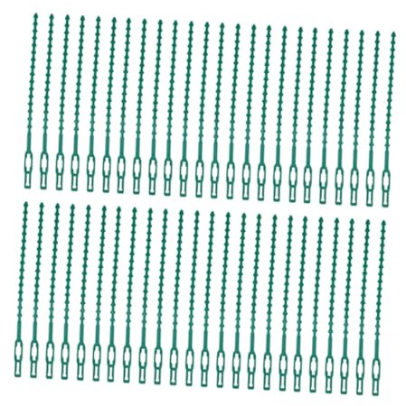 KONTONTY 5taschen Kabelbinder Für Garten Befestigungsbinder Für Garten Fixierer Für Befestigungskabelbinder Für Befestigungsbinder Für Pflanzen Aus Kunststoff Mit Rattan Beutel