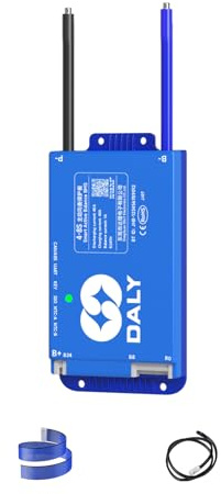 DALY 40A 4S-8S 12V-24V Smart BMS with Active Balancer 1A and Bluetooth RS485 Can Built-in for NCM/LFP/LTO Lithium Battery Pack