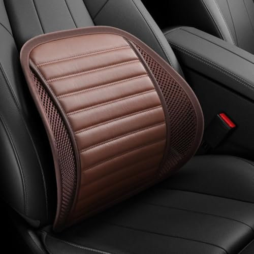 WBWBB Lendenkissen Auto Autositz für Opel Meriva A Meriva B 2003-2017, Bürostuhl Massagerücken Atmungsaktive Rückenstütze Lendenkissen für Auto und Büro,C