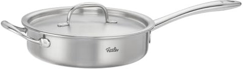 Fissler M5 Pro-Ply 5-ply Stainless Steel Sauté Pan with Metal Lid (Parent) (5 Quart)