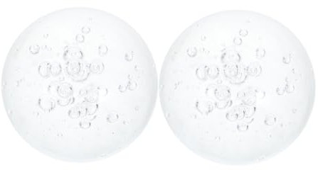 Milisten 2pezzi Sfere Di Cristallo Per Fontana Feng Shui Decorazioni Eleganti Per Acquari e Ambienti Interni Globi Da Tavolo Per Effetti Luminosi Incantevoli
