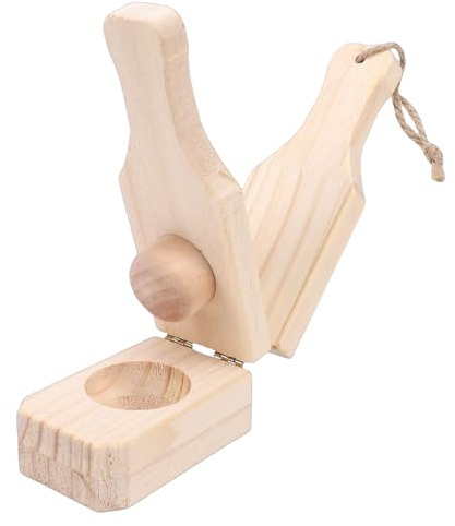 Cocoarm Plantain Tostones Press, Schiacciapatate in Legno di Pino per Cucina, per Fare Patatine Fritte di Platano Ripiene e Schiacciare Frutta, Verdura, Noci e Caramelle