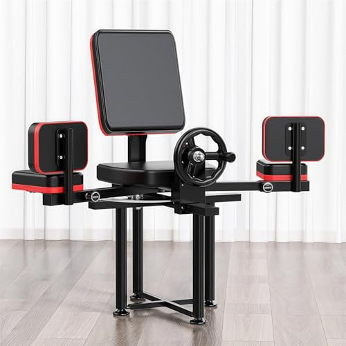 Beinstrecker-Maschine für Split-Flexibilität, verstellbares Stahl-Design, unterstützt bis zu 136 kg, ideal für Zuhause, Yoga, Tanz und Fitnessstudio Workouts