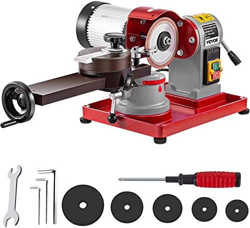 Mophorn Kreissägeblattschleifer, 370 W, Tischkreissägen, 125 mm, Sägeblatt, Schleifmaschine, Schleifmaschine, Schwerlastfräse, Schleifkarbid