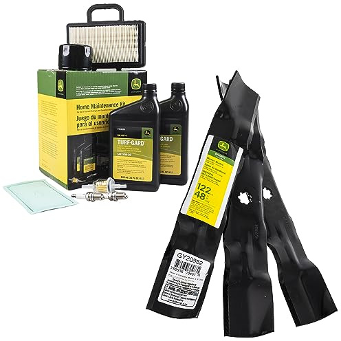 John Deere Original Equipment Model LA145 Maintenance Kit + Standard Blades