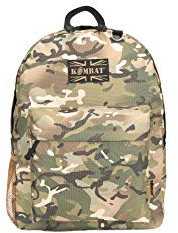 Kombat Tactical 18 Litre Street Pack Kids Bag School Bag Camo Multi Terrain British Terrain Pattern