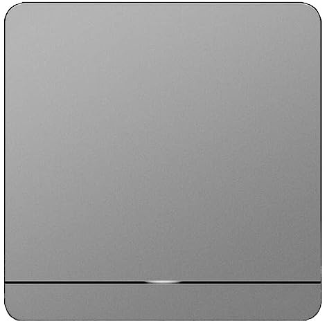 MAXEPO Pannello Ufficio Appartamento Combinabile PC Certificato Cassaforte Accessori Muro Grigio Presa Interruttore Luce Decorazione Domestica Bianco Metallo Singolo Controllo LED