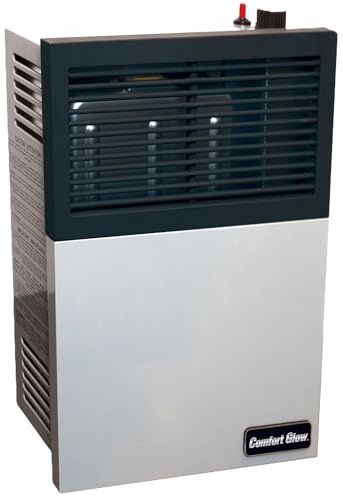 Comfort Glow 11,000 BTU Direct Vent Liquid Propane Gas Wall Heater, Medium, Gray