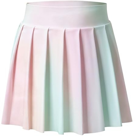 Bezioner Mädchen Tennisrock,Faltenrock mit Taschen Innenhose,Golf Skorts Plissierte Skater Sportrock Kinder Minirock Schuluniform