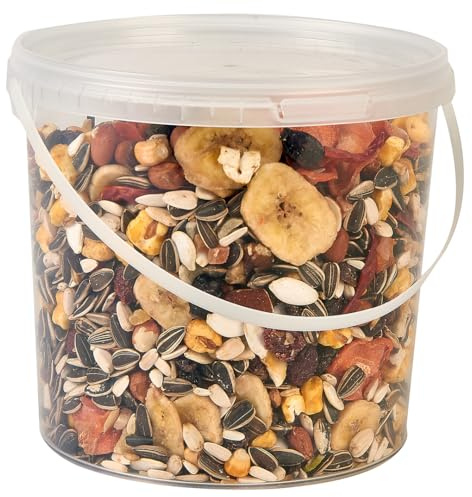 Premium Parrot Food (2.5L, Fruity Mix)