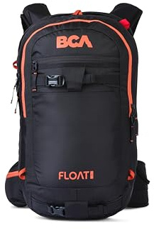 BCA Backcountry Access Float 22 - Airbag da valanga, colore: Nero/Arancione, Nero / Arancione, 1SZ, Zaino