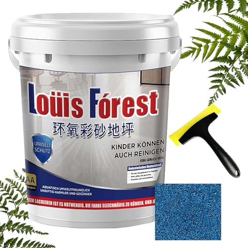 GXHNB Epoxy Floor Paint Marble Effect, Coating Marble Like Finish, High-Gloss Epoxy Coating Concrete, Duty Concrete Crack Repair Adhesive Waterproof Quick (dark Blue)