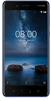 Nokia 8 SIM-Free Smartphone - Tempered Blue