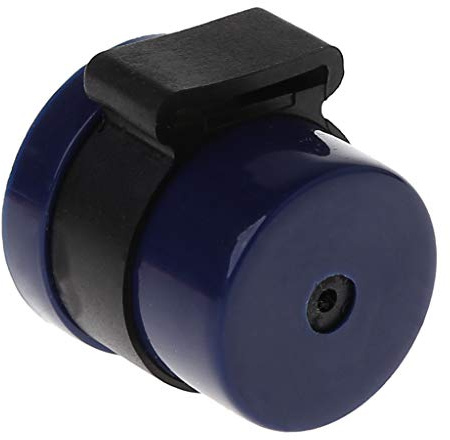 Xuniu DC 6 V 12 V Eingang Motorrad Blau Eingebaute Beeper Blinker Blinker LED Blinker 2 Pins