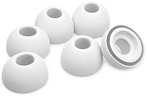 Okuli 6 x Écouteurs en Silicone Embouts d'oreilles pour Apple AirPods Pro 1 & Pro 2 Casque Écouteurs - Moyen