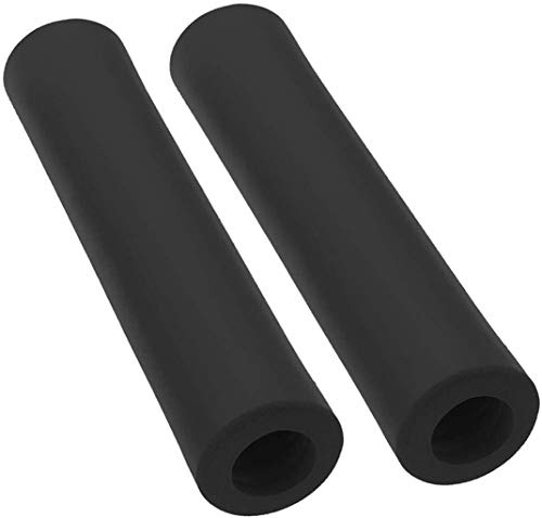 sailupxinyuan 1 Pair Mountain Bike Handlebar Grips,Bicycle Ultralight High Density Foam Silicone Sponge Handlebar Grip,Anti-Slip,Shock-Absorbing,Super Soft Bike End Grips