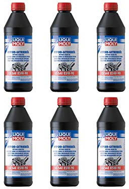 ILODA 6X Original Liqui Moly 1L Hypoid-Getriebeöl (GL5) LS SAE 85W-90 Gear Oil 1410