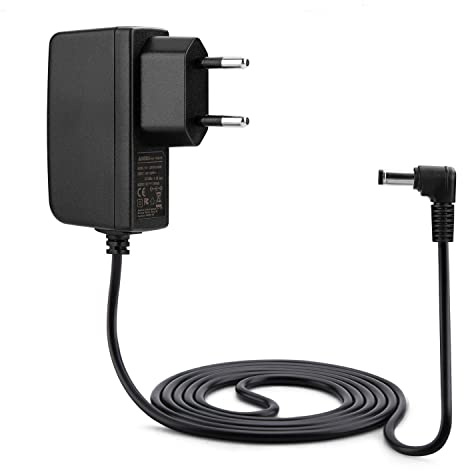 Aukru 9V Netzteil Ladegerät Ladekabel für Tonies Toniebox Lautsprecher Hörspielwürfel -150cm, schwarz