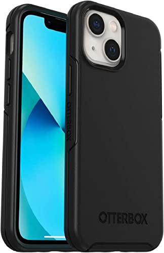 OtterBox Symmetry Serie+ Hülle mit MagSafe für iPhone 13 (nur für iPhone 13), Schwarz