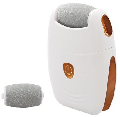 Jemora Smerigliatrice elettrica per piedi per uso domestico, pedicure per dispositivo di macinazione dei piedi per rimuovere calli della pelle morta, macchina per la riparazione dei piedi, ricarica US