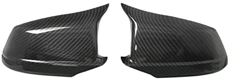 WEINUANXIN Rückspiegel Spiegelkappen Für B&MW 5er F10 F11 2010–2013 Auto-Rückspiegelabdeckung Seitenflügel Schützen Rahmenabdeckungen Zierschale