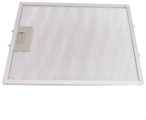 WIIYENA Filtros de repuesto para campana extractora, filtro de grasa de metal, 350 x 285 x 9 mm, apto para muchas marcas líderes de campanas extractoras