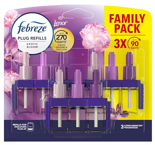 Febreze 3Volution Air Freshener Plug-in Refill Exotic Bloom 3x20ML