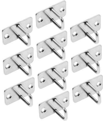 BUGUUYO 10pcs Drawer for Office Mailbox Keyless Electronic Lock System Stainless Steel Hooks Cabinet Door