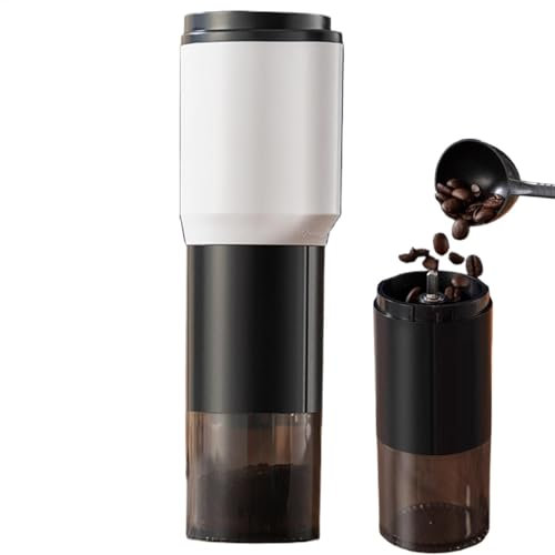 Moulin à café conique - Moulin à café électrique de qualité supérieure - Réglages de broyage uniforme - Saveur optimale - Silencieux, idéal pour les voyages à la maison