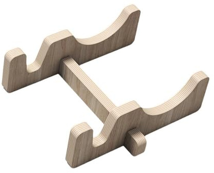 pistro Skateboard-Ständer aus Holz, Boden-Rack für Skateboards, Snowboards, Balance Boards, vertikaler Display-Halter 10.24x10.24x3.15 Zoll