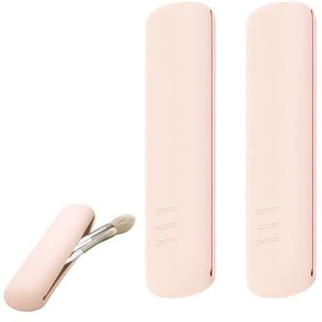 Reise Make-up Pinsel Halter aus Silikon für große Pinsel, tragbarer und leichter Organizer mit Magnetverschluss, umweltfreundlich, einfach zu reinigen, für Reisen und den täglichen Gebrauch