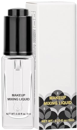 Líquido Mezclador para Sombras 9 ml Gotas Multi | Mezclador Líquido para Máscara de Pestañas Durante Todo El Día Para Mujer