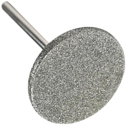 EXCEART Punta per Trapano Unghie in Acciaio Inossidabile Disco Abrasivo Versatile da 20mm per Levigatura Efficiente e Cura delle Cuticole Manicure Professionale