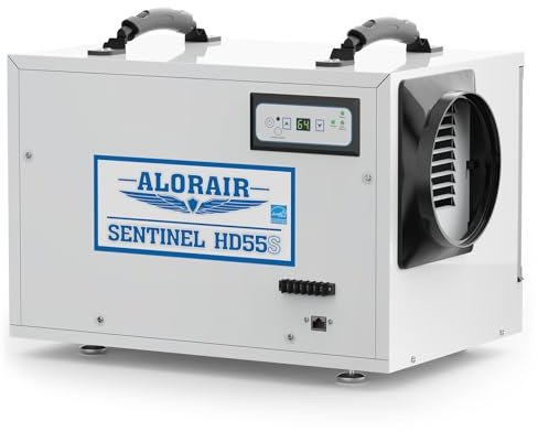ALORAIR Crawl Space Dehumidifiers 120 PPD Moisture Removal, Crawlspace Dehumidifiers Commercial Dehumidifier for Basement, Auto Defrost, cETL Listed