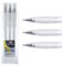 Art-n-Fly Weißer Stift - 3 Stück - Weißer Gelstift für Künstler mit 0,7mm feiner Spitze - Skizzieren Stifte Zeichnen Illustration - Gel Pen Weiß - Weißer Stift für Schwarzes Papier