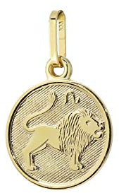 NKlaus Sternzeichen 333 8 Karat Gold gelbgold Ø12mm Ketten Anhänger Horoskop