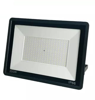 Jandei - Slim LED-Projektor Apple Serie 6000K (200W) Perfekt für Garten, Outdoor, dekorative Beleuchtung, Terrassen, Garagen, Schilder, indirekte Beleuchtung von Bäumen, Sträuchern, Wegen.