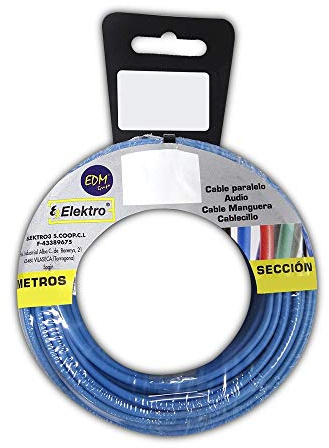 Flexible Cable Reel Halogen-Free, 4 mm, Blue, 20 m