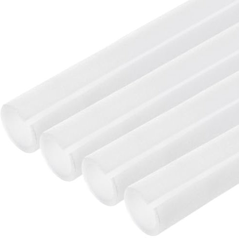 MECCANIXITY Schaumstoff-Schlauch-Schwamm-Schutzhülle, Wärmeerhaltung, 80 mm x 70 mm x 500 mm, für Rohrisolierung, 4 Stück