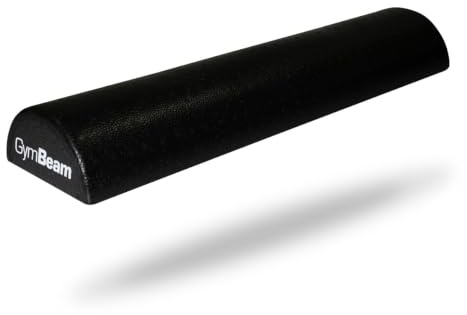 GymBeam Semi-Rullo per Esercizi, Foam Roller con Superficie Liscia, Roller per Pilates Leggero e Trasportabile, Rullo da Pilates per Allenare la Stabilitá e Fare Stretching, Perfetto per l'Equilibrio